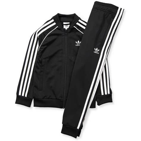 cheap black adidas tracksuit|Adidas originals tracksuit black.